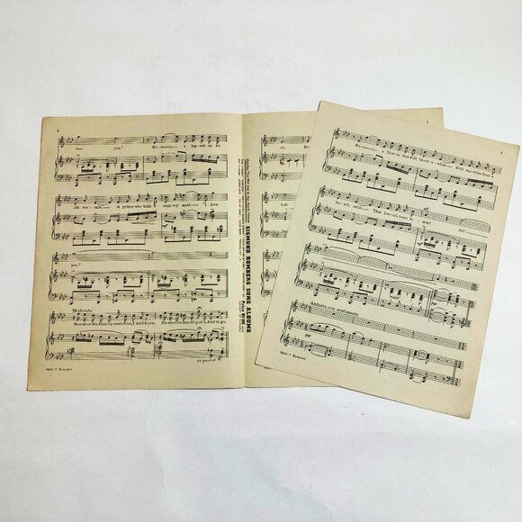Sheet Masic Set of 3 Wonderful One The Blue Room Romance The Desert Song - Picture 14 of 16